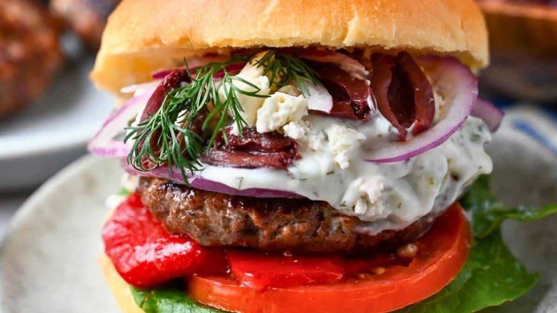 Traditional Greek Burgers 